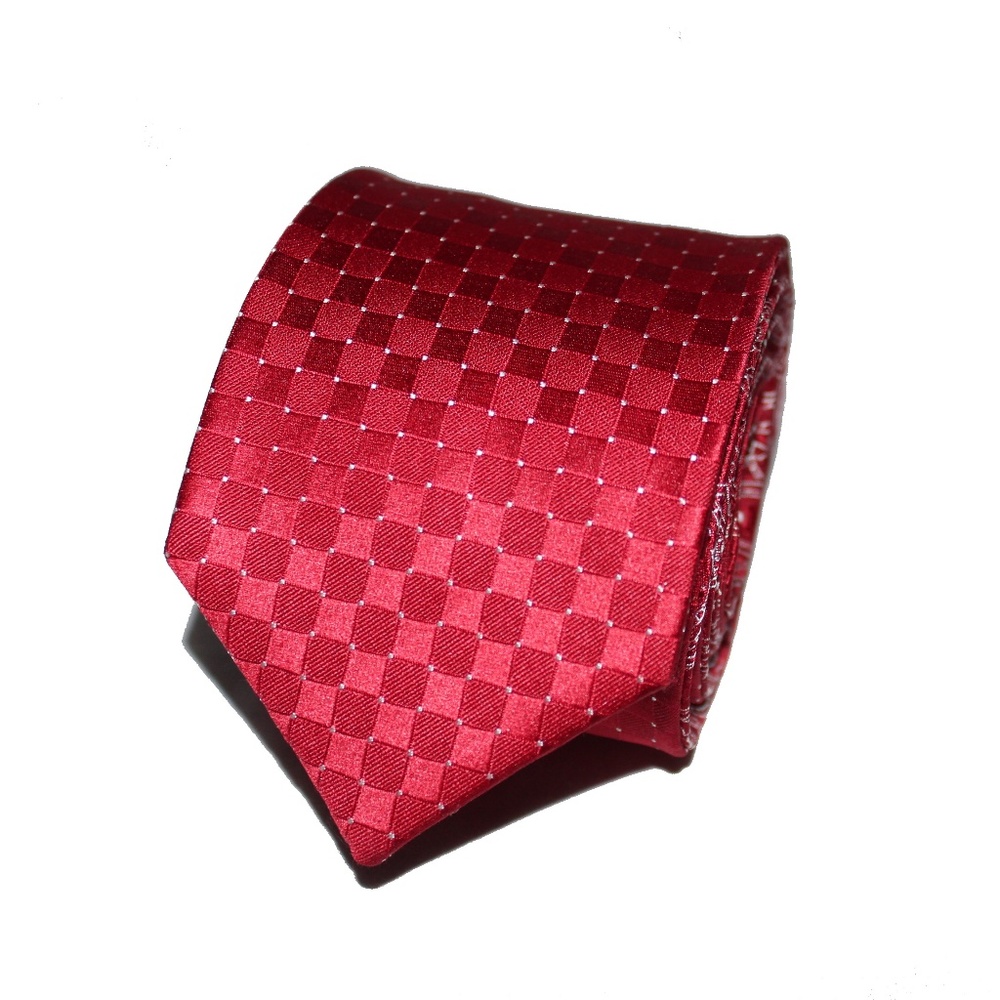 Canali red reversible 2 pattern tie 3" x 58"